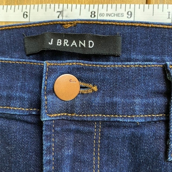 J Brand Jeans Indigo Mill Bleed Skinny 27 New - Picture 4 of 8